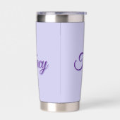 Tracy Girls Name In Purple, Thermobecher (Links)