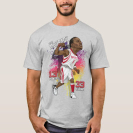 Tracy McGrady Caricature T - Shirt