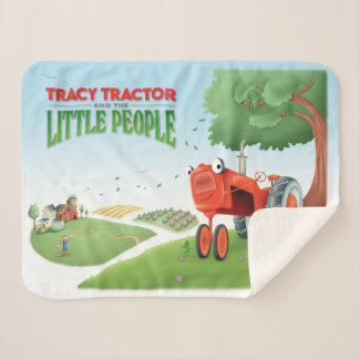 Tracy Tractor Blanket Sherpadecke