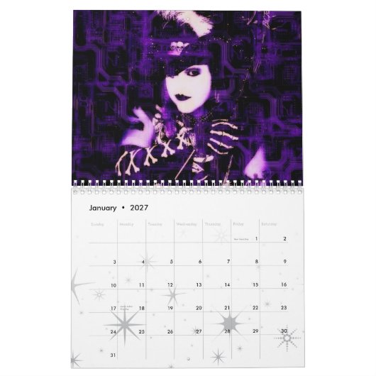Tracy Yott Kalender 2011-2012 (Jan 2027)