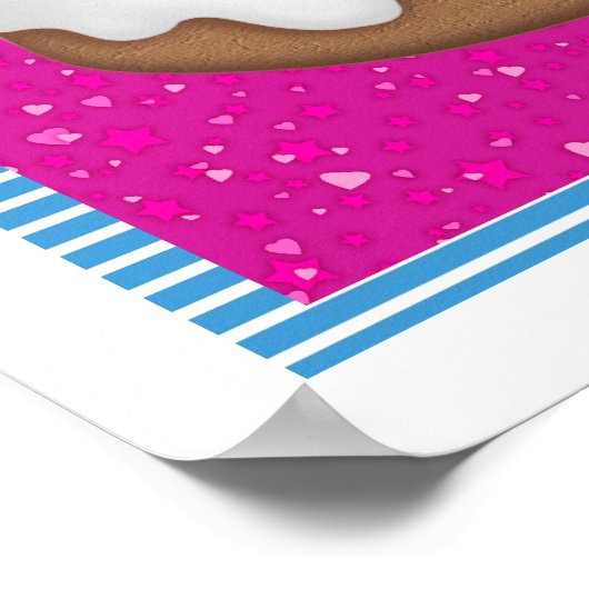 Tracy's Doughnut Poster - SRF (Ecke)