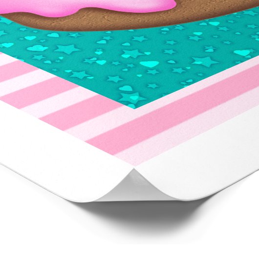 Tracy's Doughnut Poster - SRF (Ecke)