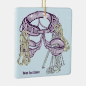 Trad Klettergurt und Ausrüstung Keramikornament (Rechts)