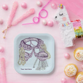 Trad Klettergurt und Ausrüstung Pappteller (Party)