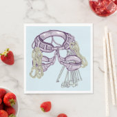 Trad Klettergurt und Ausrüstung Serviette (Beispiel)