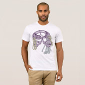 Trad Klettergurt und Ausrüstung T-Shirt (Vorne ganz)