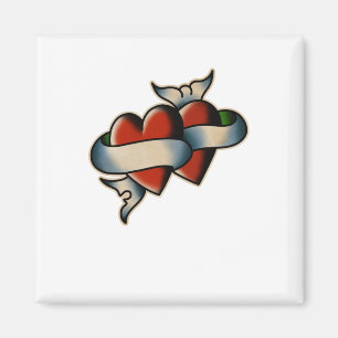Trad Tattoo 003 Aufkleber Magnet