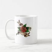Trad Tattoo 005 Aufkleber Kaffeetasse (Links)
