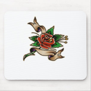 Trad Tattoo 005 Aufkleber  Mousepad