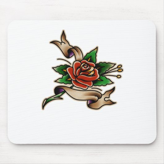 Trad Tattoo 005 Aufkleber Mousepad (Vorne)