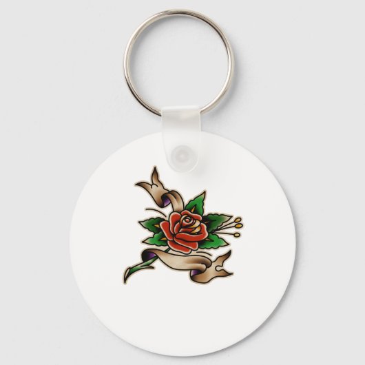 Trad Tattoo 005 Sticker  Schlüsselanhänger (Vorderseite)