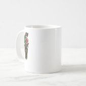 Trad Tattoo 006 Aufkleber  Kaffeetasse (Vorderseite Links)