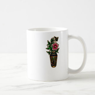 Trad Tattoo 006 Aufkleber Kaffeetasse