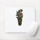 Trad Tattoo 006 Aufkleber Mousepad (Mit Mouse)
