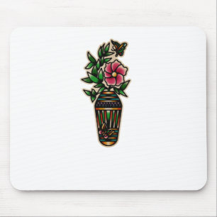 Trad Tattoo 006 Aufkleber Mousepad