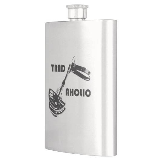 Tradaholic Rock Climber Flachmann (Links)