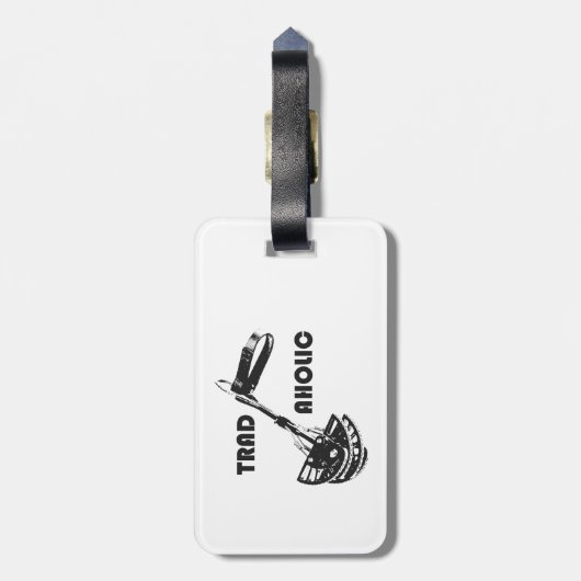 Tradaholic Rock Climber Gepäckanhänger (Rückseite vertikal)