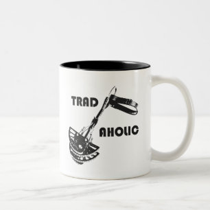 Tradaholic Rock Climber Zweifarbige Tasse