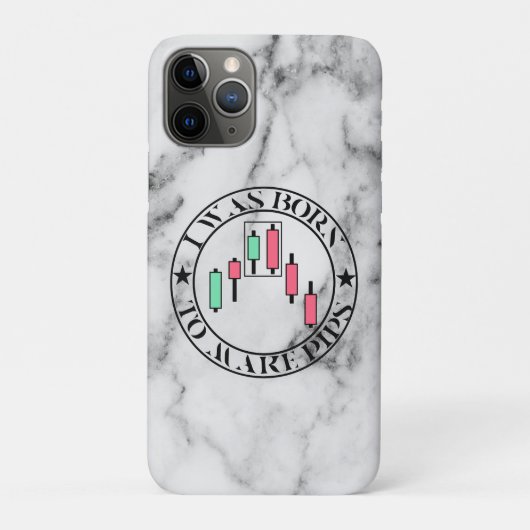 Trade Design | Bärisches Muster Marmor | Pips Case-Mate iPhone Hülle (Rückseite)