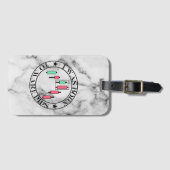 Trade Design | Bearish pattern Marble | Pips Gepäckanhänger (Vorderseite (Horizontal))