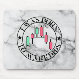 Trade Design | Bearish pattern Marble | Pips Mousepad