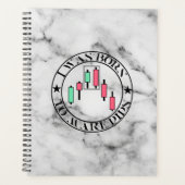 Trade Design | Bearish pattern Marble | Pips Planer (Vorderseite)