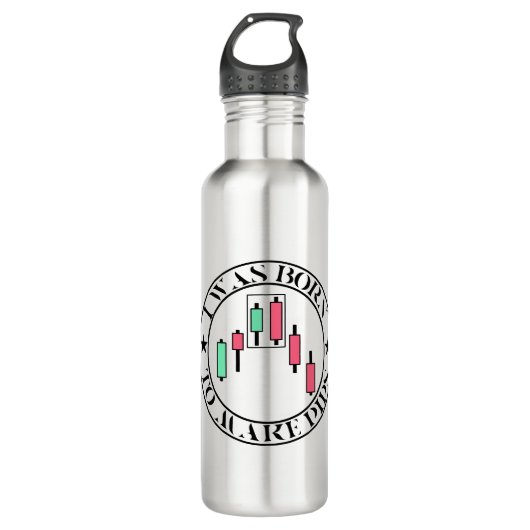 Trade Design | Bearish pattern | Pips Edelstahlflasche (Vorderseite)