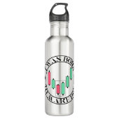 Trade Design | Bullish pattern | Pips Edelstahlflasche (Vorderseite)