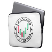 Trade Design | Bullish pattern | Pips Laptopschutzhülle (Vorderseite Links)