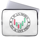 Trade Design | Bullish pattern | Pips Laptopschutzhülle (Vorderseite)