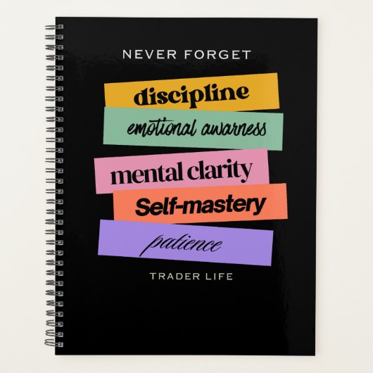 Trade design | Reminder | Motivation Planer (Vorderseite)