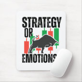 Trade Motivation | Bull market | Strategy Mousepad (Mit Mouse)
