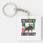 Trade Motivation | Bull market | Strategy Schlüsselanhänger (Vorderseite)