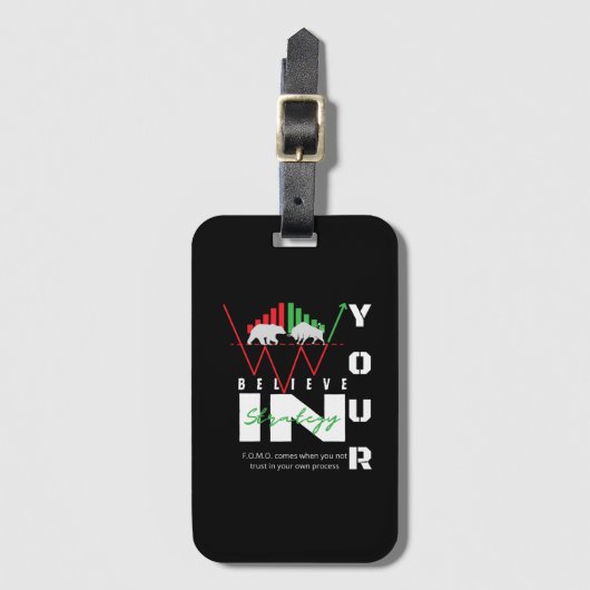 Trade Motivation | Bullish | Pattern Gepäckanhänger (Vorderseite Vertikal)