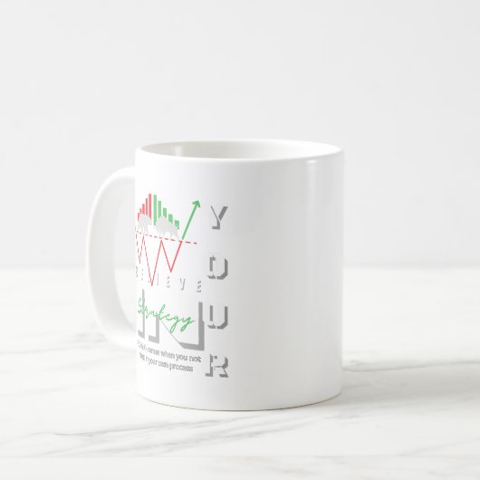 Trade Motivation | Bullish | Pattern Kaffeetasse (Vorderseite Links)