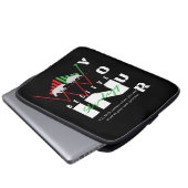 Trade Motivation | Bullish | Pattern Laptopschutzhülle (Vorne Knopf)