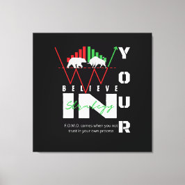 Trade Motivation | Bullish | Pattern Leinwanddruck