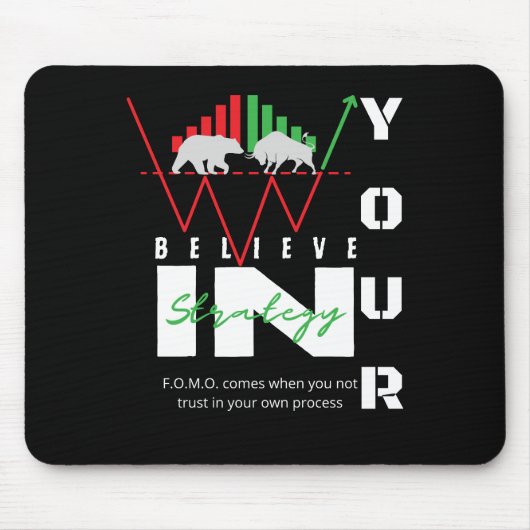 Trade Motivation | Bullish | Pattern Mousepad (Vorne)