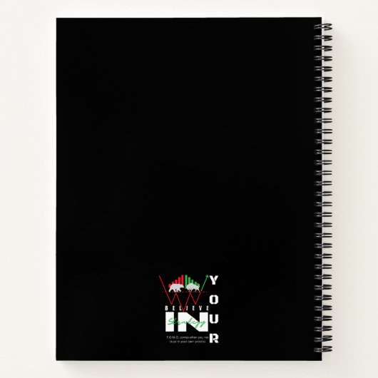 Trade Motivation | Bullish | Pattern Notizblock (Rückseite)