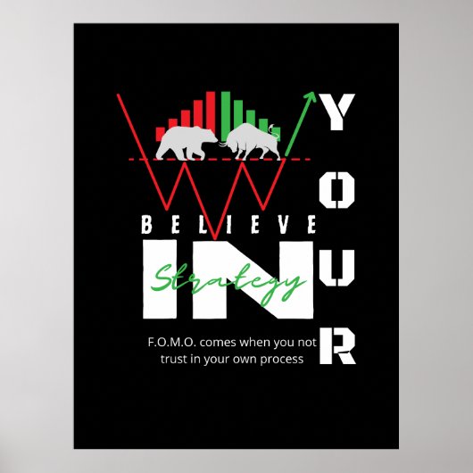 Trade Motivation | Bullish | Pattern Poster (Vorne)