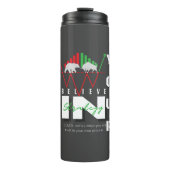 Trade Motivation | Bullish | Pattern Thermosbecher (Vorderseite)