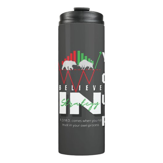 Trade Motivation | Bullish | Pattern Thermosbecher (Vorderseite)