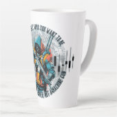 Trade Motivation | Cyberpunk Sniper | Fantasy  Milchtasse (Rechte Ecke)