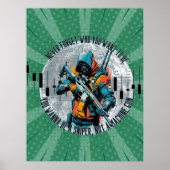 Trade Motivation | Cyberpunk Sniper | Fantasy Poster (Vorne)