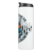 Trade Motivation | Cyberpunk Sniper | Fantasy  Thermosbecher (Nach rechts gedreht)