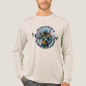 Trade Motivation | Cyberpunk Sniper | Fantasy  Tri-Blend Shirt (Vorderseite)