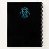 Trade Motivation | Skull | Calm Trader Notizblock (Rückseite)