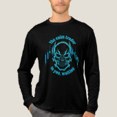 Trade Motivation | Skull | Calm Trader Tri-Blend Shirt (Vorderseite)
