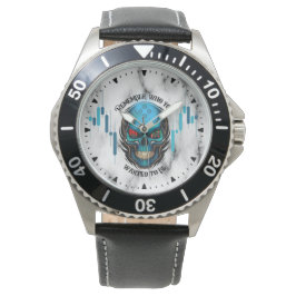 Trade Motivation | Skull N Marble | Remember  Armbanduhr