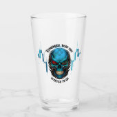 Trade Motivation | Skull | Remember  Glas (Vorderseite)